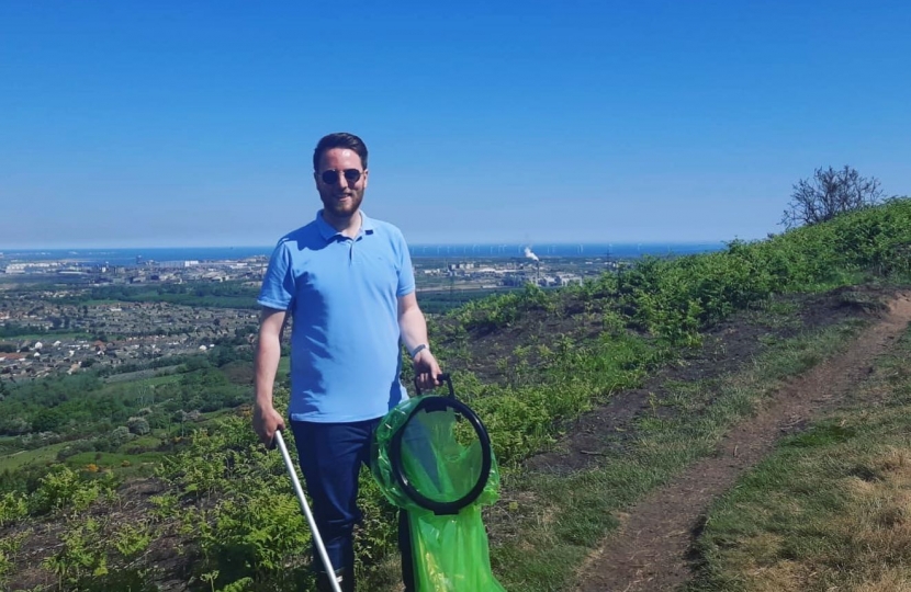 eston hills litter pick