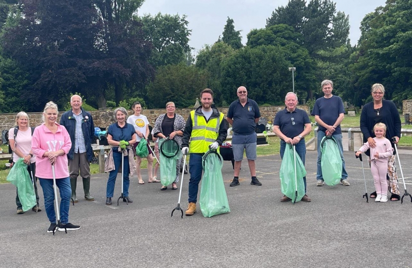 Eston Cemetery Clean 