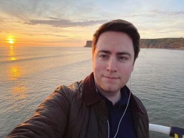 Jacob at Saltburn Pier